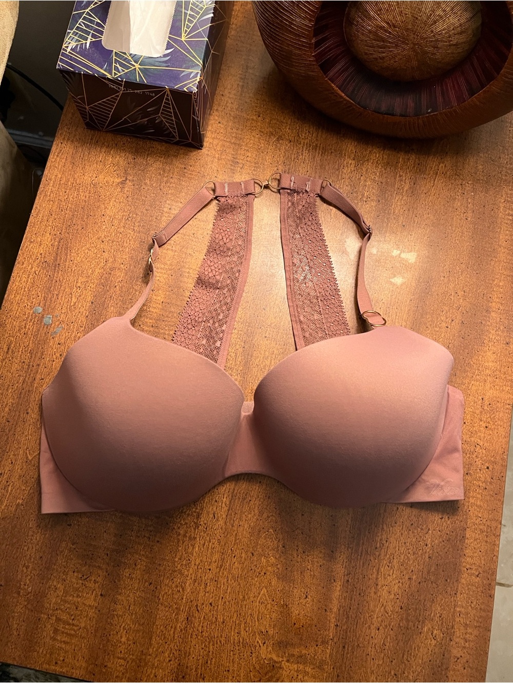 Victoria’s Secret Incredible Demi Laced Back Bra